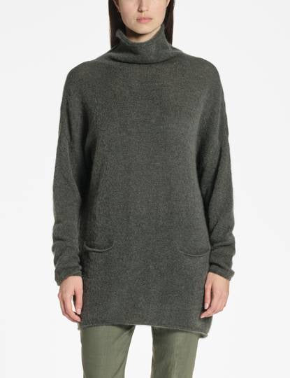 Sarah Pacini Mohair-Merino Sweater