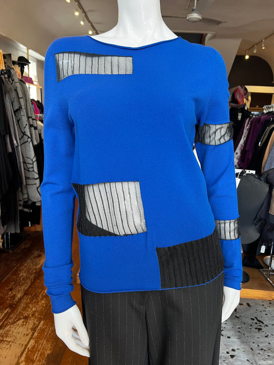 Sarah Pacini Royal Sweater