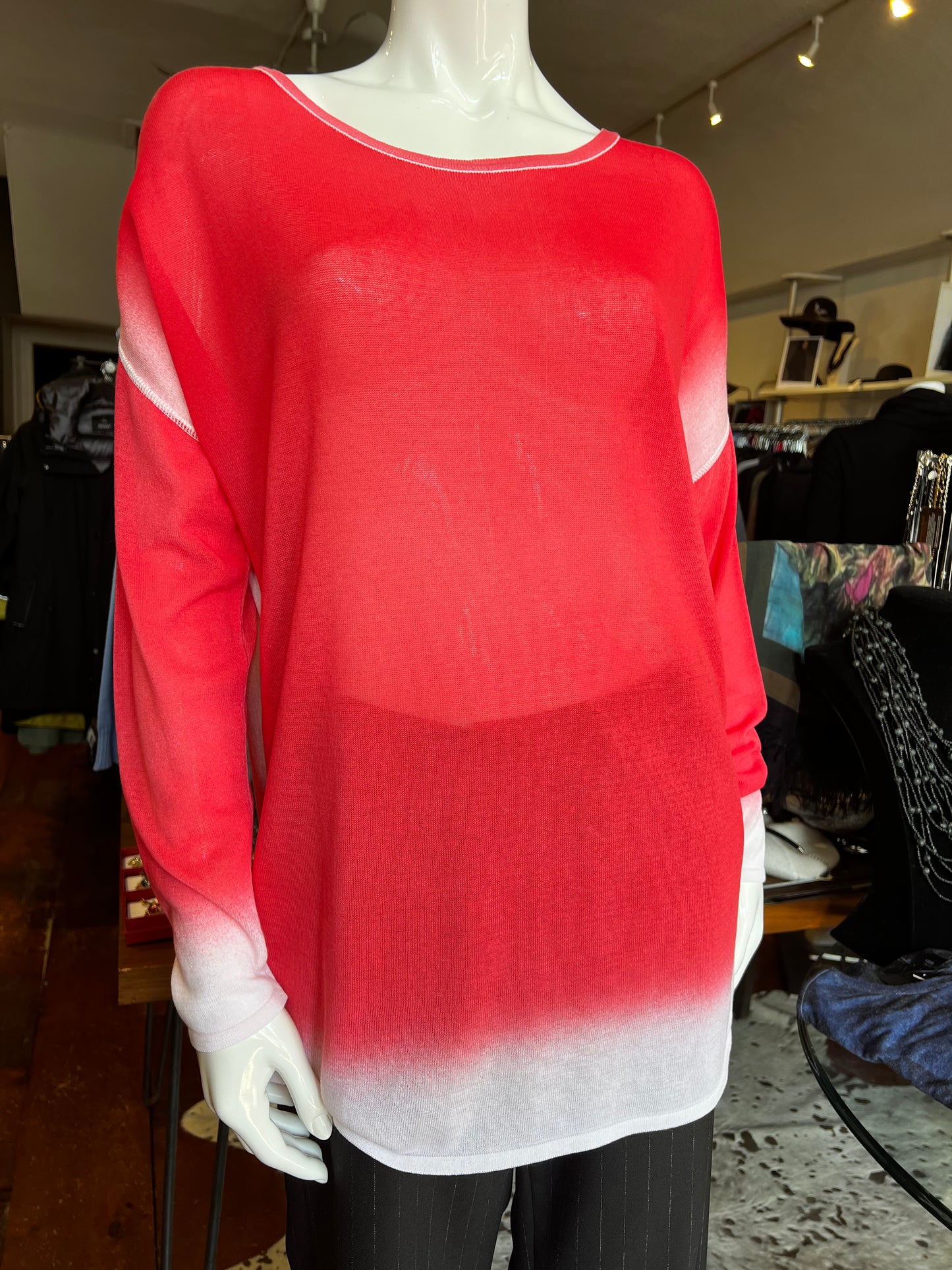 Sarah Pacini Long Sweater