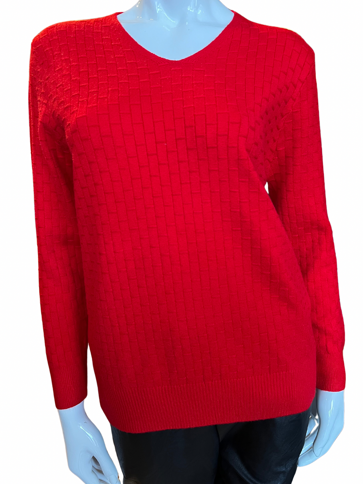 Red Knit Sweater